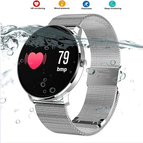 YUEC Fitness Tracker Actividad Deportes Reloj con podómetro ...