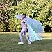 Dance Fairy Kids Belly Dance ISIS Wing Halloween Costume for Children,White(No sticks)
