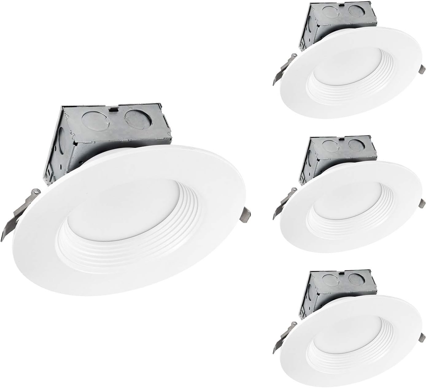 6 Canless LED Recessed Light with J BoxDimmable ICRated