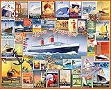 White Mountain Puzzles Bon Voyage - 550 Piece Jigsaw Puzzle
