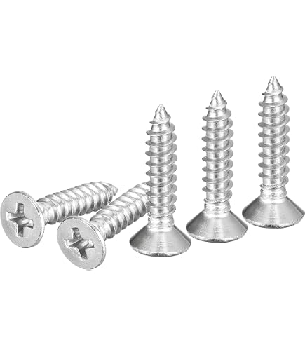 Hillman Group 9-Inch X 1-Inch Flat Phillips Wood Screws, Black, 30-Pack - Coarse Thread For Framing & Construction - View #8