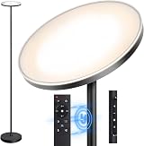 OUTON LED Uplighter Torchiere Floor Lamp 30W 3000LM 4 Temperatures Remote Touch view 1