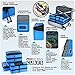 PRO Packing Cubes | 6 Piece Travel Bags Organizer for Luggage | Multi-size Ultralight Travel Cubes | Suitcase Organizer Bags Set | Makes Packing Easy - Sky Blue
