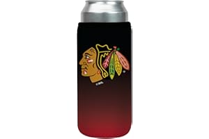 Sok It CanSok NHL Hockey Sleeve for Beer & Soda Insulated Neoprene Cover (Chicago Blackhawks, 25oz Can Sleeve)