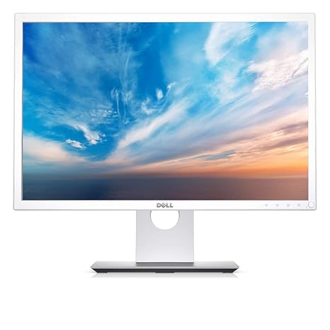 DELL P2217 55,9 cm (22 Zoll) LED Monitor (VGA, HDMI, DisplayPort, 5ms Reaktionszeit) weiß