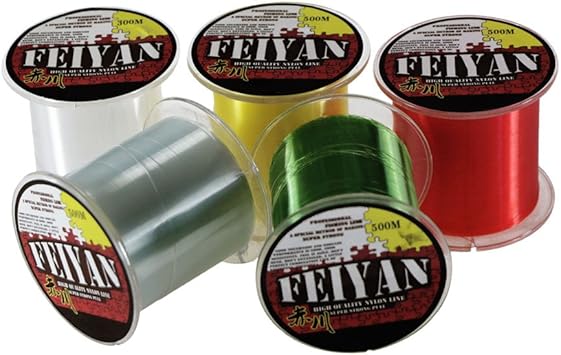 Amazon Angryfish 500 M 547yモノフィラメント釣りラインナイロン釣り Line Strong 耐摩耗性モノラインの海水1 6lb 14 14lb 6 55lb 0 30mm 3 5 Angry Fish ライン