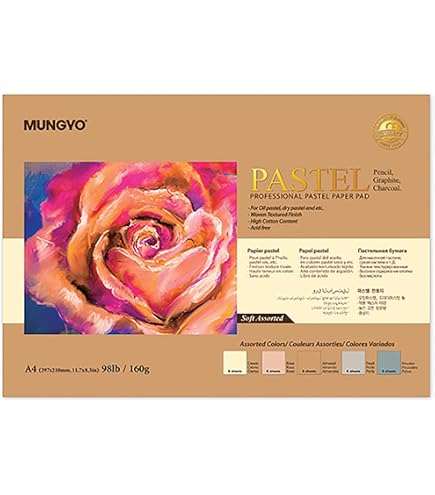 Fabriano Tiziano Avorio Lot De 50 Feuilles Papier Pastel A4 160g/m² - Papier Dessin Sans Acide
