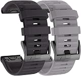 ISABAKE 26mm QuickFit Watch Strap for Garmin Fenix 7X 6X 5X Enduro Tactix Bravo