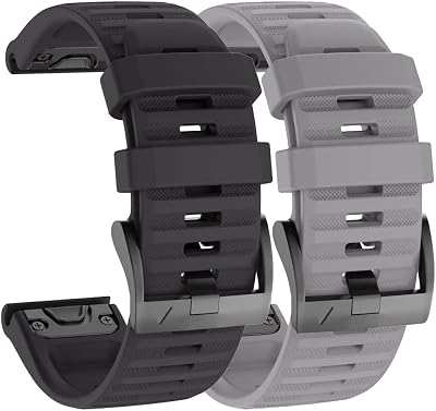 ISABAKE 26mm QuickFit Watch Strap for Garmin Fenix 7X 6X 5X Enduro Tactix Bravo