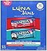 LUNA BAR - Gluten Free Mini Bar - Chocolate Peppermint Stick and Chocolate Dipped Coconut - (0.81 oz, 18 Count)