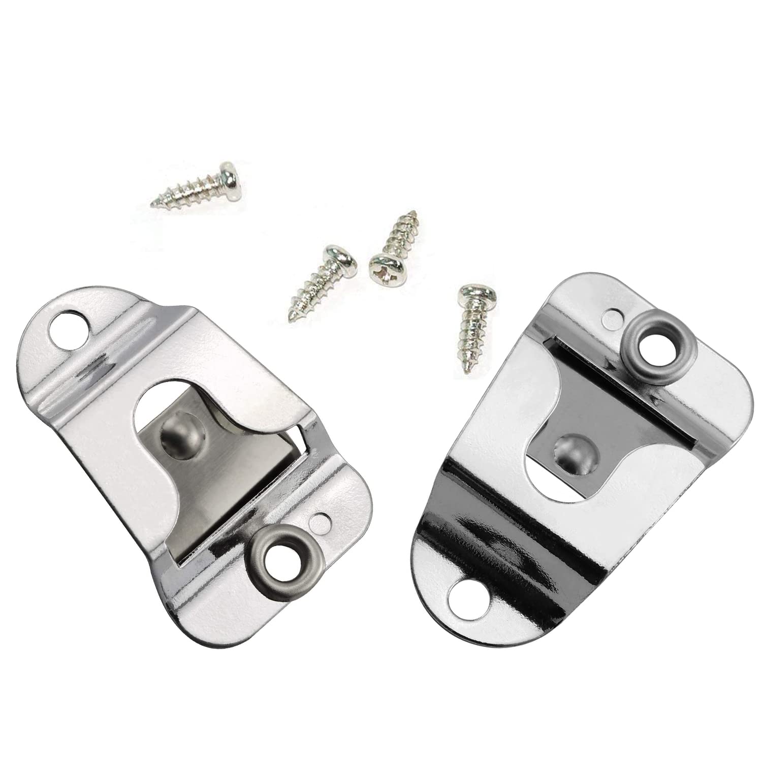 2Pack Microphone Holders Mic CB Mic Hanger Clip Microphone Clip Hook with Screws for Motorola Kenwood Mobile Radio