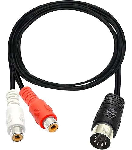 7 Pn DN Female To Dual RCA Female Jack Audo Stereo Cable For Bang&Olufsen B&O | EBay - Foto 3