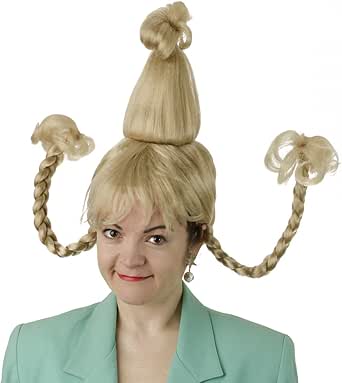 Amazon.com: Cindy Lou Who Wig |Cindy Lou from Whoville, Dr ...