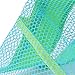 Satisfaction1 Large Portable Beach Mesh Toys Tote Bag Sturdy Blue Sand Backpack Can Put Childrens' Toys,Clothes,Towels,Groceries.Suitable for Beach,Pool,Boat