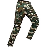 GINGTTO Mens Camo Cargo Pants Slim fit Camouflage Cargo Pants Joggers for Men Army