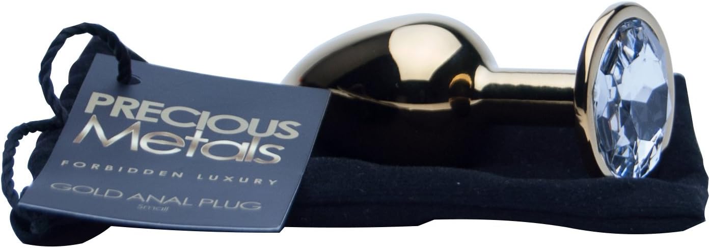 Precious Metals Small Gold Anal Plug - Image 4