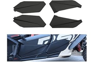 X3 Lower Door Panels, A & UTV PRO Lower Door Inserts for Can am Maverick X3 Max RS DS 4 door Front & Rear 2017-2023, Plastic 