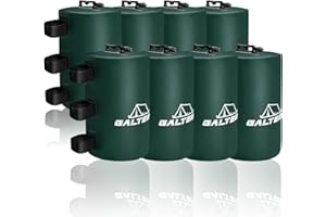 GALTEED Canopy Water Weight Bag,176 LBS Water Tent Weights Set of 8 Leg Weights for Pop Up Canopy,Canopies,Tent,Gazebo,Green