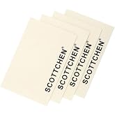 SCOTTCHEN 4Pcs Wool Cloths for Buffing,Polishing and Lapping, 6" x 4" x 1.55mm,Ideal for Lapidary, Jewelry,Glass,and Metalworking ect.