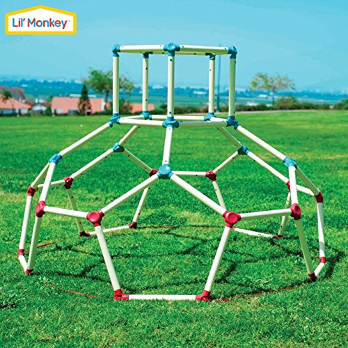 Dome Shaped Climbing Frame Lil Monkey Dome Climber White Tp