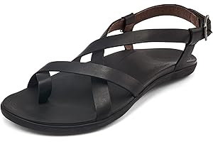 OLUKAI Upena Women's Strappy Beach Sandal, Lightweight & Durable Design, Water Resistant Slides for All-Day Comfort & Style