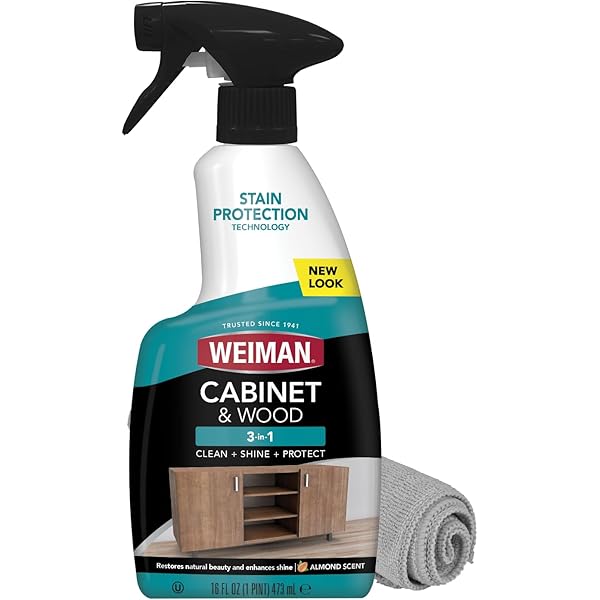 Weiman Wood Cleaner And Polish Wipes - Clean, Polish