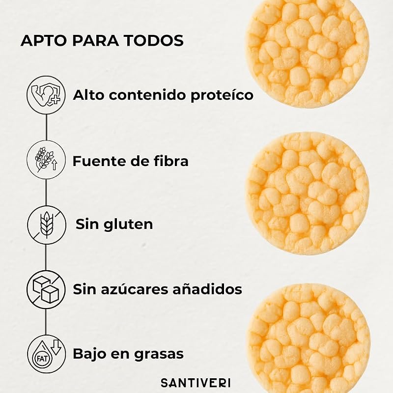 – Mini Panquecas de Proteína com Sabor a Romancrim, Lanche de Proteína com 24 g de Proteína, Rico em Fibra, Sem Azeite, Glúten e Lactose – 50 g