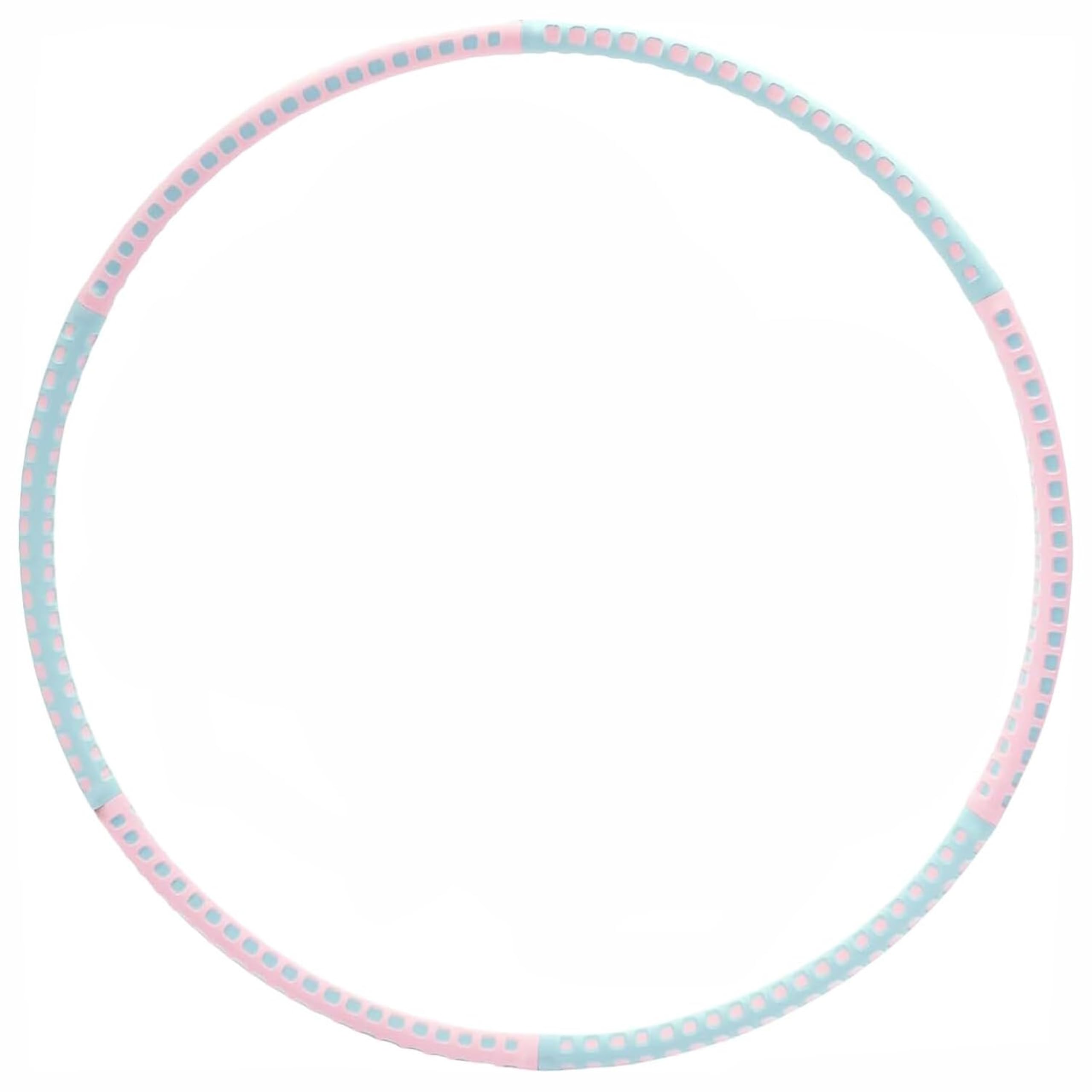 FEERKI Hula Hoop for Adults Weight Loss – Adjustable Fitness Exercise Hoop with Foam Padding & Lock System – Waist Trainer for Belly Fat Burn, Home Workout Equipment + Jump Rope