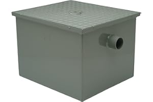 Zurn GT2700-25-3NH GT2700 3" No-Hub Grease Trap with Flow Control, 25 GPM