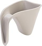Shnuggle Bath Rinse Cup Taupe Baby Shampoo Rinsing Jug Soft Rim view 2