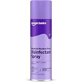 Amazon Basics Disinfectant Spray, Mountain Meadow, 19 OZ, Pack of 1 | Kills 99.9% of bacteria (sanitizing) in 20 seconds