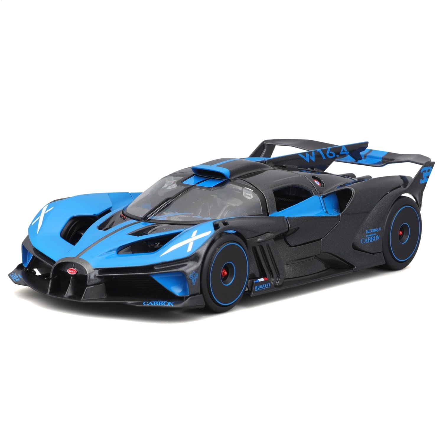 Maisto BUGATTI BOLIDE Super Car - 1:24 Scale - Incredibly Detailed Die-Cast Replica Collectible Model, Blue