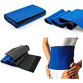 Yosoo Exercise Slimming Belt Abdomen Shaper Burn Fat Lose Weight Fitness Fat Cellulite Slimming Body Shaper Waist Belt, Blue