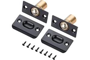 Adjustable Ball Door Catch, Closet Ball Bearing Door Latch, Strong Drive Closing Door Accessories for Interior Doors, Solid B