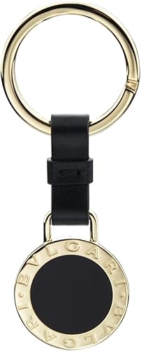 Amazon Bvlgari ブルガリ カーフレザー キーリング キーホルダー 刻印 ロゴ ゴールド プレート 正規品 化粧箱 保証書 付き ブランド アクセサリー メンズ レディース キーホルダー 通販