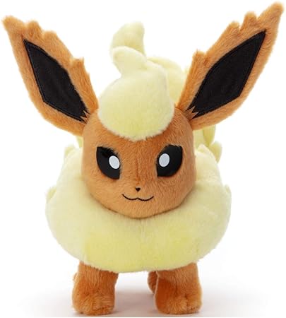 Amazon ポケットモンスター ポケモン キミにきめた ポケモンゲット ぬいぐるみ ブースター 高さ約21cm ぬいぐるみ おもちゃ
