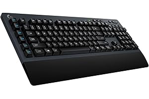 Logitech G613 LIGHTSPEED Wireless Mechanical Gaming Keyboard, Multihost 2.4 GHz + Blutooth Connectivity - Black