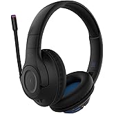 Belkin SoundForm Inspire Wireless Over-Ear Headset for Kids, Online Learning & Travel w/Built-in Microphone, 85dB Safe Volume Limit, 35H Battery - Compatible w/iPhone, iPad, Galaxy & More - Black