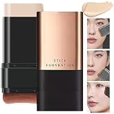 2 In 1- Luxury Anti-Wrinkle Foundation Stick, Korea Flawless Eraser Foundation Stick With Brush, Contour Stick Foundation Face Stick, Makeup Eraser Korean Foundation Stick (Ivory, 1pc)