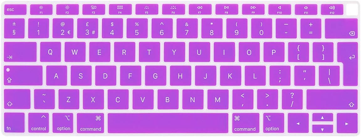 Candy Blue Turquoise Blue No Touch Bar Version 16 17 18 Newest Macbook Pro 13 Keyboard Cover Model A1708 Silicone Keyboard Cover Macbook Pro 13 Inch Se7enline Uk Layout