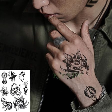Adgkitb 3 Pcs Autocollant De Tatouage Temporaire étanche