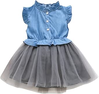 denim tutu dress baby