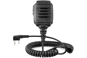 Retevis IP54 Waterproof Walkie Talkie Microphone,Radio Mic,for Retevis RT22 RT68 RT5R H777 RT27 RT15 RT17 RT19, Compatible wi