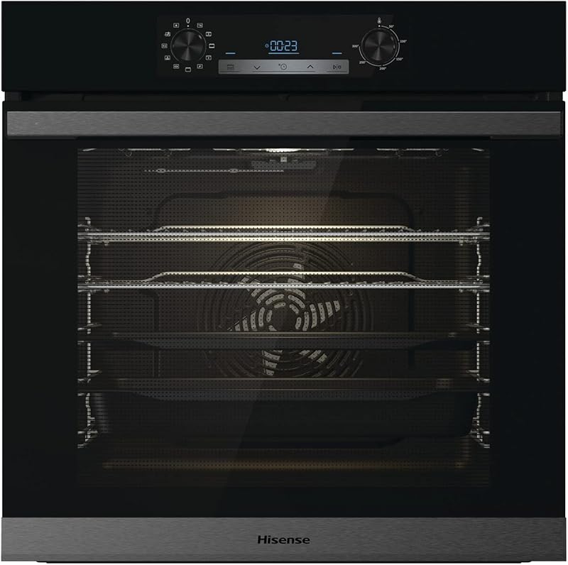 Hisense BSA63222ABUK 77L Built-in Electric Single Oven Jet Black