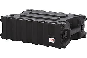 Gator Cases Pro Series Rotationally Molded 3U Rack Case with Shallow 13" Depth, Made in USA (G-PRO-3U-13)