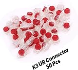 UR Connector 3 Port Telephone Wire Splice Kit Red 50 Pieces view 3