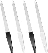 Yedtreg 4pk Metal Nail Files Sapphire Grit for Gel Acrylic Natural Nails view 1
