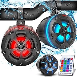 Pyle 2-Way Waterproof Off Road Speakers - 4" 800W