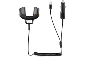 Sicimly Tc77 2-in-1 USB and Car Quick Charger Cable for Zebra Tc70 TC77 TC72 TC75 TC75X TC70X TC55 TC720L Series,CHG-TC7X-CLA1-01 PDA Barcode Scanner Charger
