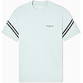 Armani Exchange Mens Arm Band Text Logo Tee